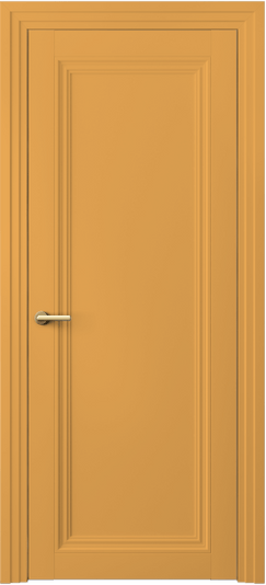 Дверь межкомнатная 2501 Пастельно-жёлтый RAL 1034. Цвет RAL. Материал Гладкая эмаль. Коллекция Centro. Картинка.