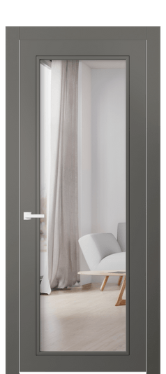 Межкомнатная дверь 8000 МКЛС ДВ ЗЕР. Цвет Матовый классический серый. Материал Гладкая эмаль. Коллекция Neo Classic. Фото. Дверь межкомнатная 8000 МКЛС ДВ ЗЕР. Цвет Матовый классический серый. Материал Гладкая эмаль. Коллекция Neo Classic. Картинка.
