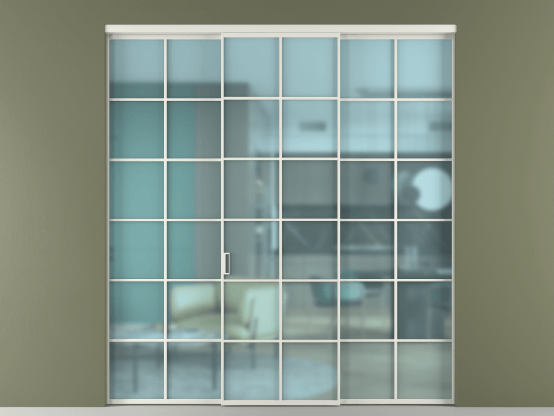 Алюминевая перегородка АЛПР 040.05_АСР_САТ ГОЛ_new. Цвет Алюминий серый. Материал Алюминий в эмали. Коллекция Перегородка Formato внутри проёма 3 створки. Фото. Алюминевая перегородка АЛПР 040.05_АСР_САТ ГОЛ_new. Цвет Алюминий серый. Материал Алюминий в эмали. Коллекция Перегородка Formato внутри проёма 3 створки. Картинка.