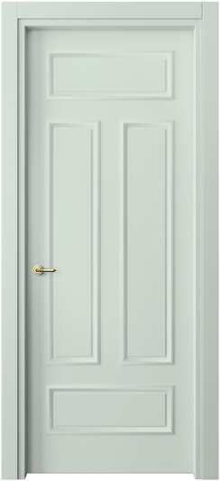 Дверь межкомнатная 8143 NCS S 1005-B80G. Цвет NCS. Материал Гладкая эмаль. Коллекция Paris. Картинка.