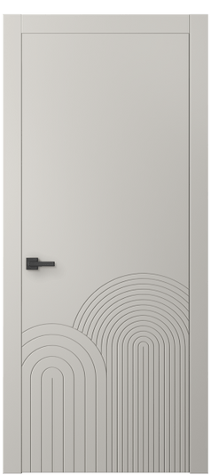Межкомнатная дверь 8059 МОС. Цвет Матовый облачно-серый. Материал Гладкая эмаль. Коллекция Linea. Фото. Дверь межкомнатная 8059 МОС. Цвет Матовый облачно-серый. Материал Гладкая эмаль. Коллекция Linea. Картинка.