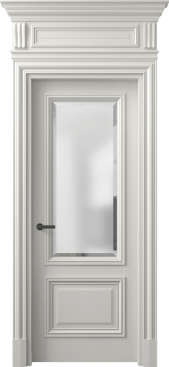 Межкомнатная дверь 7302 МСР САТ-Ф. Цвет Матовый серый. Материал Гладкая эмаль. Коллекция Антик. Фото. Дверь межкомнатная 7302 МСР САТ-Ф. Цвет Матовый серый. Материал Гладкая эмаль. Коллекция Антик. Картинка.