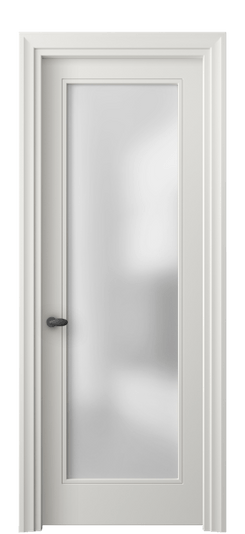 Дверь межкомнатная 8502 МСР САТ. Цвет Матовый серый. Материал Гладкая эмаль. Коллекция Esse. Картинка.