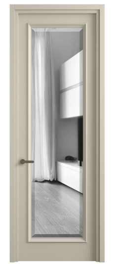 Межкомнатная дверь 6702 МБСР ЗЕР-Ф. Цвет Матовый бежево-серый. Материал Гладкая эмаль. Коллекция Шарм. Фото. Дверь межкомнатная 6702 МБСР ЗЕР-Ф. Цвет Матовый бежево-серый. Материал Гладкая эмаль. Коллекция Шарм. Картинка.