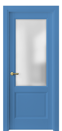 Дверь межкомнатная 1422 NCS S 2050-R80B. Цвет NCS. Материал Гладкая эмаль. Коллекция Galant. Картинка.