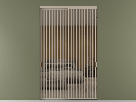 Алюминевая перегородка АЛПР 040.06_АБСК_Stopsol Bronze_new. Цвет Алюминий бисквитный. Материал Алюминий в эмали. Коллекция Перегородка Formato внутри проёма 2 створки. Фото. Алюминевая перегородка АЛПР 040.06_АБСК_Stopsol Bronze_new. Цвет Алюминий бисквитный. Материал Алюминий в эмали. Коллекция Перегородка Formato внутри проёма 2 створки. Картинка.