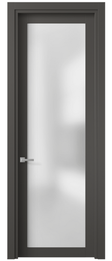Межкомнатная дверь 2102 ПЭГФ САТ. Цвет ПЭТ графитовый. Материал ПЭТ. Коллекция Planum. Фото. Дверь межкомнатная 2102 ПЭГФ САТ. Цвет ПЭТ графитовый. Материал ПЭТ. Коллекция Planum. Картинка.