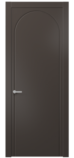 Межкомнатная дверь 8647 МАН. Цвет Матовый антрацит. Материал Гладкая эмаль. Коллекция Alba. Фото. Дверь межкомнатная 8647 МАН. Цвет Матовый антрацит. Материал Гладкая эмаль. Коллекция Alba. Картинка.