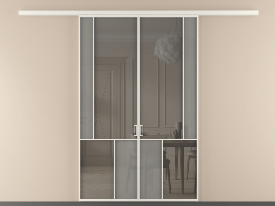 Алюминевая перегородка vd2_3 БЕЛ. Цвет Алюминий Белый. Материал Алюминий. Коллекция Перегородка Mosaic вдоль стены 2 створки. Фото. Алюминевая перегородка vd2_3 БЕЛ. Цвет Алюминий Белый. Материал Алюминий. Коллекция Перегородка Mosaic вдоль стены 2 створки. Картинка.