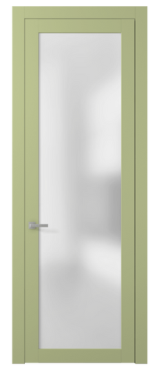Дверь межкомнатная 2102 - planum NCS S 1515-G60Y. Цвет NCS. Материал Гладкая эмаль. Коллекция Planum. Картинка.