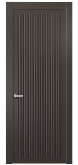 Межкомнатная дверь 8642 МАН . Цвет Матовый антрацит. Материал Гладкая эмаль. Коллекция Альба. Фото. Дверь межкомнатная 8642 МАН . Цвет Матовый антрацит. Материал Гладкая эмаль. Коллекция Альба. Картинка.
