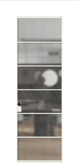 Межкомнатная дверь АЛПЛ040.04 АССР MS. Цвет Алюминий светло-серый. Материал Алюминий в эмали. Коллекция Formato. Фото. Дверь межкомнатная АЛПЛ040.04 АССР MS. Цвет Алюминий светло-серый. Материал Алюминий в эмали. Коллекция Formato. Картинка.