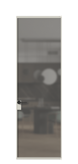 Межкомнатная дверь АЛПЛ040.01 АТСР Серый сатин триплекс. Цвет Алюминий тёплый серый. Материал Алюминий в эмали. Коллекция Формато. Фото. Дверь межкомнатная АЛПЛ040.01 АТСР Серый сатин триплекс. Цвет Алюминий тёплый серый. Материал Алюминий в эмали. Коллекция Формато. Картинка.