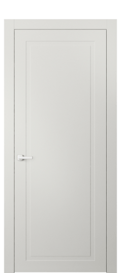 Дверь межкомнатная 8001 МСР. Цвет Матовый серый. Материал Гладкая эмаль. Коллекция Neo Classic. Картинка.