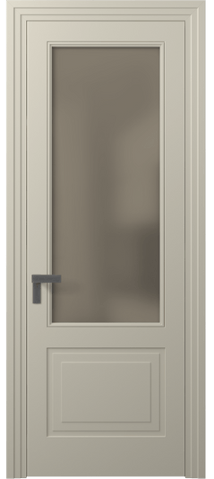 Межкомнатная дверь 8352 МБСР БР САТ. Цвет Матовый бежево-серый. Материал Гладкая эмаль. Коллекция Rocca. Фото. Дверь межкомнатная 8352 МБСР БР САТ. Цвет Матовый бежево-серый. Материал Гладкая эмаль. Коллекция Rocca. Картинка.