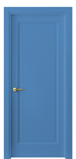 Дверь межкомнатная 1401 NCS S 2050-R80B. Цвет NCS. Материал Гладкая эмаль. Коллекция Galant. Картинка.