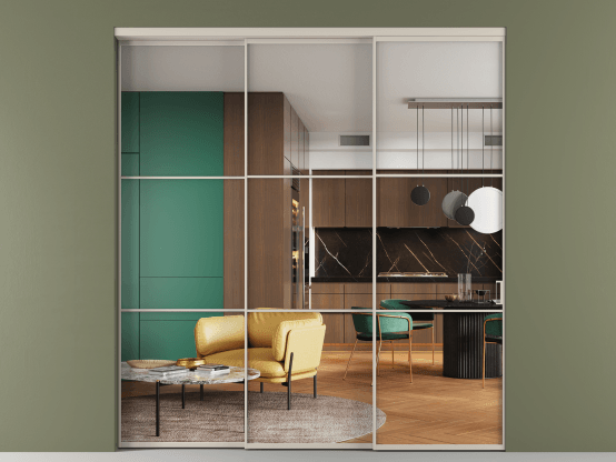 Алюминевая перегородка АЛПР 040.03_АСБЖ_Crystalvision_new. Цвет Алюминий светло-бежевый. Материал Алюминий в эмали. Коллекция Перегородка Formato внутри проёма 3 створки с синхронным механизмом. Фото. Алюминевая перегородка АЛПР 040.03_АСБЖ_Crystalvision_new. Цвет Алюминий светло-бежевый. Материал Алюминий в эмали. Коллекция Перегородка Formato внутри проёма 3 створки с синхронным механизмом. Картинка.