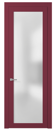 Дверь межкомнатная 2102 - planum Красно-фиолетовый RAL 4002. Цвет RAL. Материал Гладкая эмаль. Коллекция Planum. Картинка.