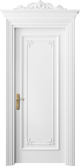 Дверь межкомнатная 6501 ББЛ. Цвет Бук белоснежный. Материал Массив бука эмаль. Коллекция Imperial. Картинка.