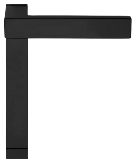Ручки для межкомнатных дверей Ручка дверная Инфинито. Цвет Чёрный. Коллекция Инфинито. Фото. Ручки для дверей Ручка дверная Инфинито. Цвет Чёрный. Коллекция Инфинито. Картинка.