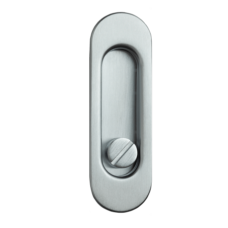 Ручки для межкомнатных дверей Ручка-лодочка для раздвижной двери с заверткой Ноксия. Цвет Матовый хром. Коллекция Ручка-лодочка для раздвижной двери с заверткой Ноксия. Фото. Ручки для дверей Ручка-лодочка для раздвижной двери с заверткой Ноксия. Цвет Матовый хром. Коллекция Ручка-лодочка для раздвижной двери с заверткой Ноксия. Картинка.