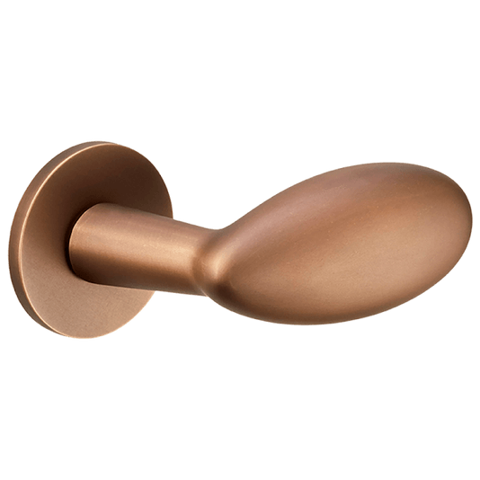 Ручки для межкомнатных дверей Ручка дверная Овум. Цвет Матовая бронза. Коллекция Овум. Фото. Ручки для дверей Ручка дверная Овум. Цвет Матовая бронза. Коллекция Овум. Картинка.