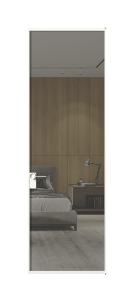 Межкомнатная дверь АЛПЛ040.01 Stopsol Grey БЕЛ. Цвет Алюминий Белый. Материал Алюминий. Коллекция Formato. Фото. Дверь межкомнатная АЛПЛ040.01 Stopsol Grey БЕЛ. Цвет Алюминий Белый. Материал Алюминий. Коллекция Formato. Картинка.