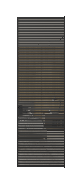 Межкомнатная дверь АЛПЛ040.06 Stopsol Grey ЧЕР. Цвет Алюминий Черный. Материал Алюминий. Коллекция Formato. Фото. Дверь межкомнатная АЛПЛ040.06 Stopsol Grey ЧЕР. Цвет Алюминий Черный. Материал Алюминий. Коллекция Formato. Картинка.