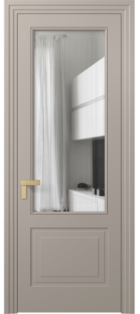 Межкомнатная дверь 8352 МБСК Прозрачное стекло с гравировкой Rocca. Цвет Матовый бисквитный. Материал Гладкая эмаль. Коллекция Rocca. Фото. Дверь межкомнатная 8352 МБСК Прозрачное стекло с гравировкой Rocca. Цвет Матовый бисквитный. Материал Гладкая эмаль. Коллекция Rocca. Картинка.