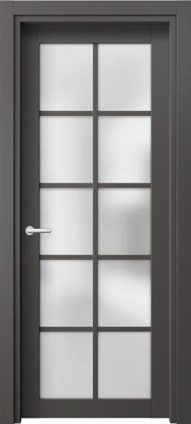 Межкомнатная дверь 2106 ПЭГФ САТ. Цвет ПЭТ графитовый. Материал ПЭТ. Коллекция Neo. Фото. Дверь межкомнатная 2106 ПЭГФ САТ. Цвет ПЭТ графитовый. Материал ПЭТ. Коллекция Neo. Картинка.