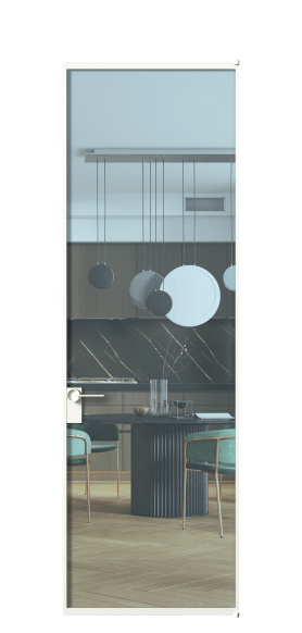 Межкомнатная дверь АЛПЛ040.01 ПРОЗ ГОЛ БЕЛ. Цвет Алюминий Белый. Материал Алюминий. Коллекция Formato. Фото. Дверь межкомнатная АЛПЛ040.01 ПРОЗ ГОЛ БЕЛ. Цвет Алюминий Белый. Материал Алюминий. Коллекция Formato. Картинка.