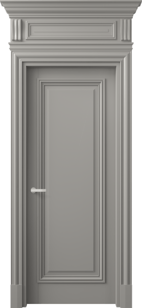 Межкомнатная дверь 7301 МНСР . Цвет Матовый нейтральный серый. Материал Гладкая эмаль. Коллекция Антик. Фото. Дверь межкомнатная 7301 МНСР . Цвет Матовый нейтральный серый. Материал Гладкая эмаль. Коллекция Антик. Картинка.