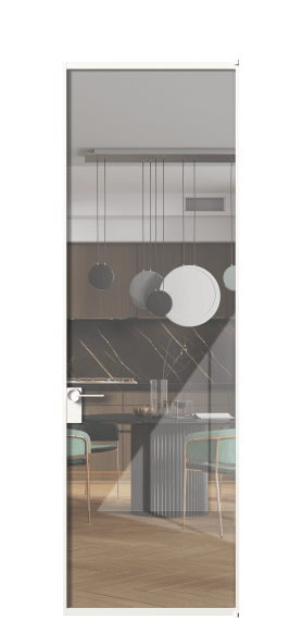 Межкомнатная дверь АЛПЛ040.01 БЕЛ Алюминий Белый Stopsol Clear прозрачное. Цвет Алюминий Белый. Материал Алюминий. Коллекция Formato. Фото. Дверь межкомнатная АЛПЛ040.01 БЕЛ Алюминий Белый Stopsol Clear прозрачное. Цвет Алюминий Белый. Материал Алюминий. Коллекция Formato. Картинка.