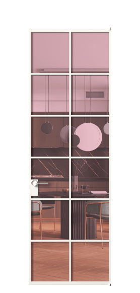 Межкомнатная дверь АЛПЛ040.05 ПРОЗ РОЗ БЕЛ. Цвет Алюминий Белый. Материал Алюминий. Коллекция Formato. Фото. Дверь межкомнатная АЛПЛ040.05 ПРОЗ РОЗ БЕЛ. Цвет Алюминий Белый. Материал Алюминий. Коллекция Formato. Картинка.