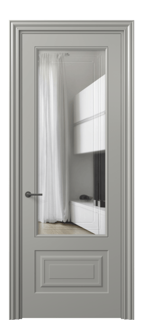 Межкомнатная дверь 8442 МНСР Прозрачное стекло с гравировкой Mascot. Цвет Матовый нейтральный серый. Материал Гладкая эмаль. Коллекция Mascot. Фото. Дверь межкомнатная 8442 МНСР Прозрачное стекло с гравировкой Mascot. Цвет Матовый нейтральный серый. Материал Гладкая эмаль. Коллекция Mascot. Картинка.