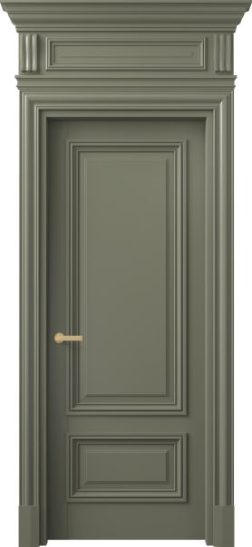 Межкомнатная дверь 7307 МОТ. Цвет Матовый оливковый тёмный. Материал Гладкая эмаль. Коллекция Антик. Фото. Дверь межкомнатная 7307 МОТ. Цвет Матовый оливковый тёмный. Материал Гладкая эмаль. Коллекция Антик. Картинка.