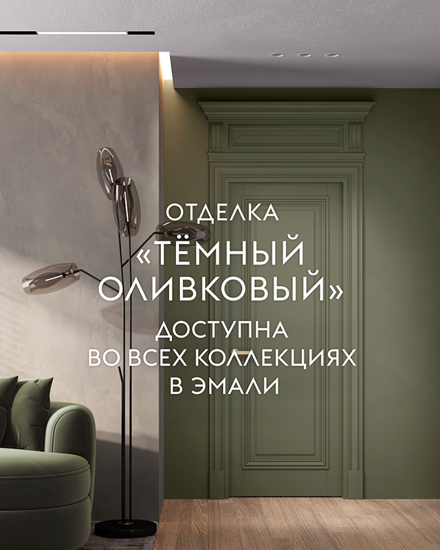 Новый оливковый тёмный