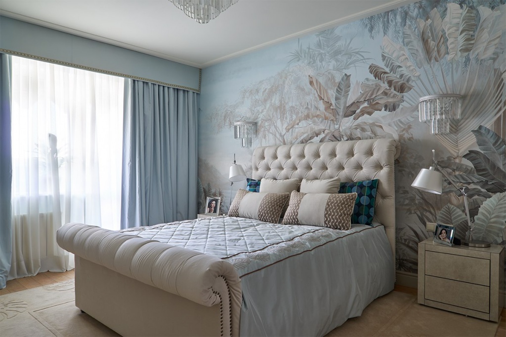 Дизайн спальни в серых тонах (188 фото)