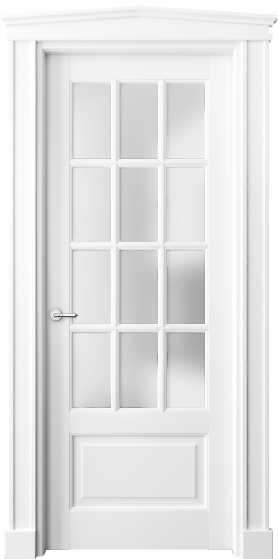 Серия 6313 - Межкомнатная дверь Toscana Grigliato 6313 Бук белоснежный